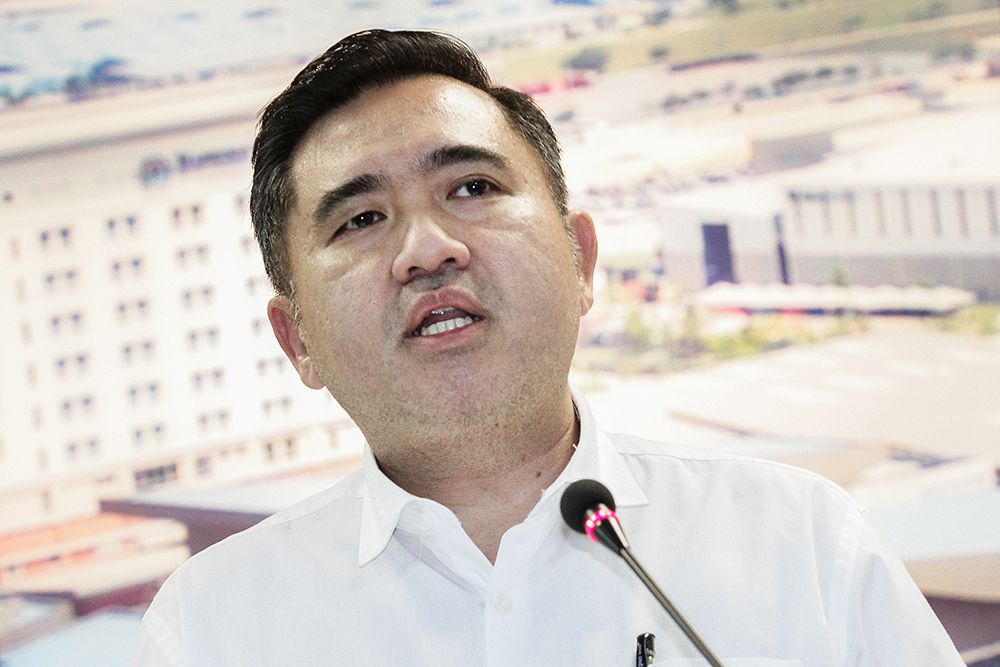 Anthony Loke Siew Fook speaks during a press conference in Port Klang July 12, 2018. u00e2u20acu201d Picture by Miera Zulyana 