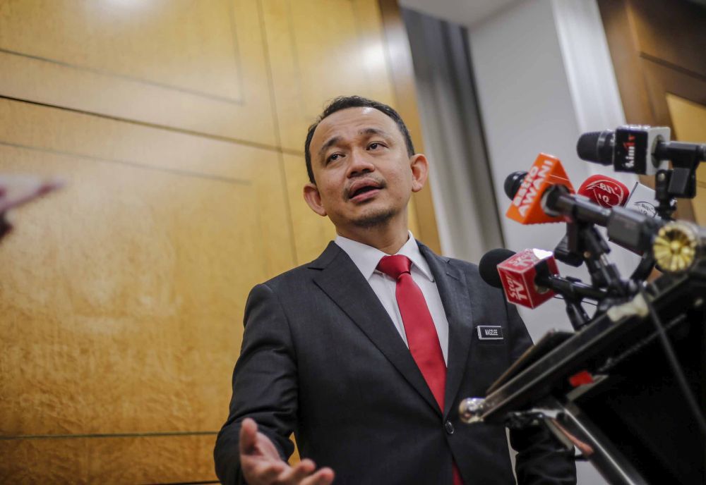 Education Minister Maszlee Malik speaks during a news conference at Parliament in Kuala Lumpur August 1, 2018. u00e2u20acu201d Picture by Firdaus Latif