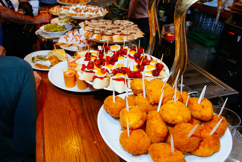 西班牙小食Pintxos全球美食体验第一名。-法新社-