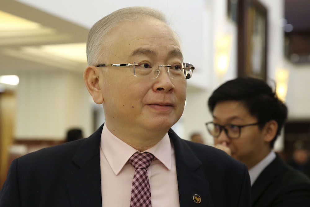 Datuk Seri Wee Ka Siong attends Parliament in Kuala Lumpur October 31, 2018. u00e2u20acu201d Picture by Yusof Mat Isa