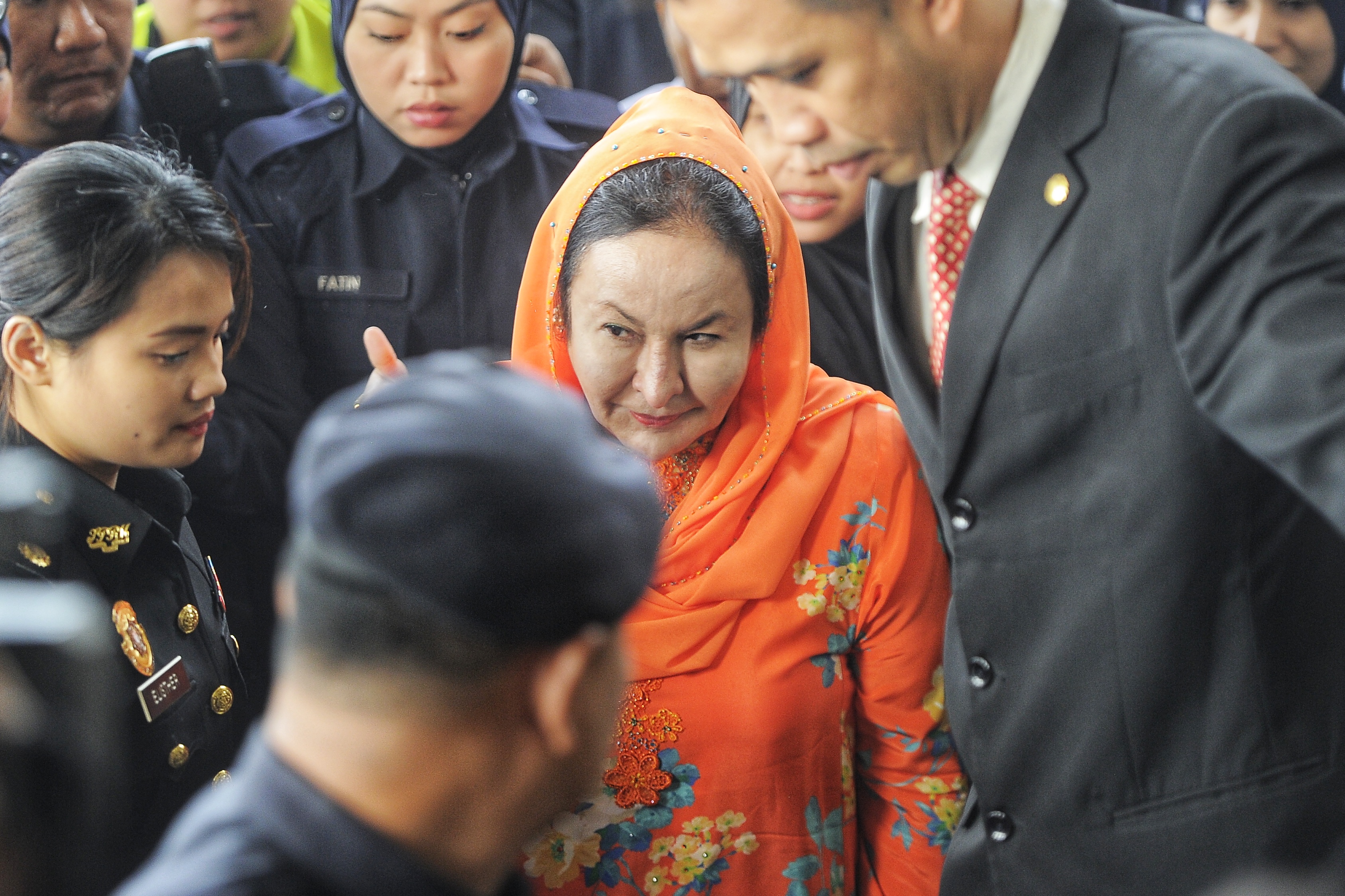 Datin Seri Rosmah Mansor arrives at the Kuala Lumpur Court Complex October 4, 2018. u00e2u20acu2022 Picture by Shafwan Zaidon