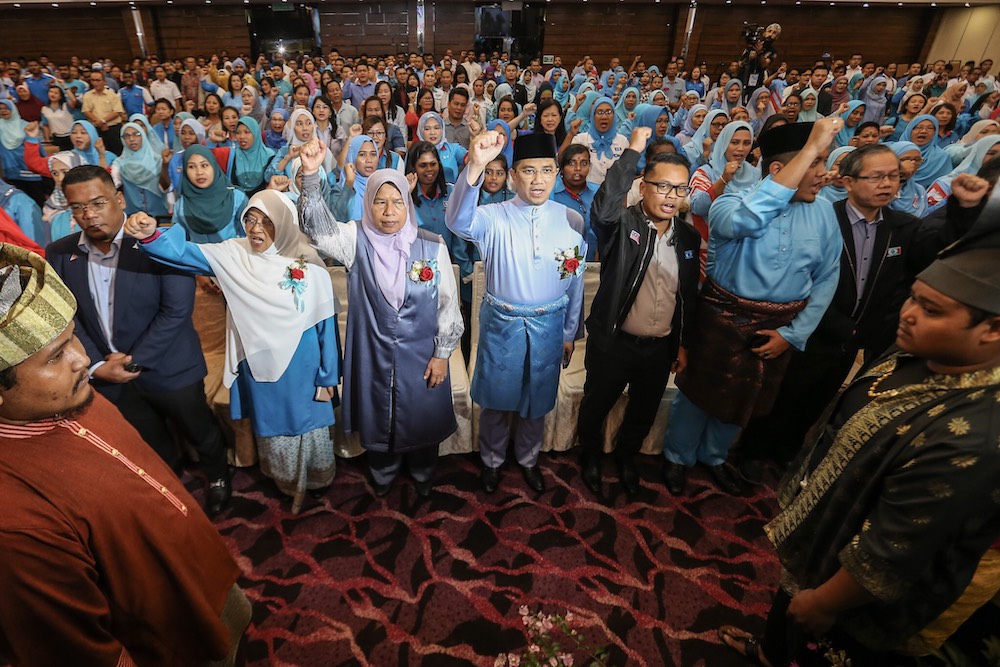 PKR deputy president Datuk Seri Mohamed Azmin Ali at the opening ceremony of the National Youth Congress of the Joint Chiefs of Justice and Women in Shah Alam November 15, 2018. u00e2u20acu201d Picture by Hari Anggara