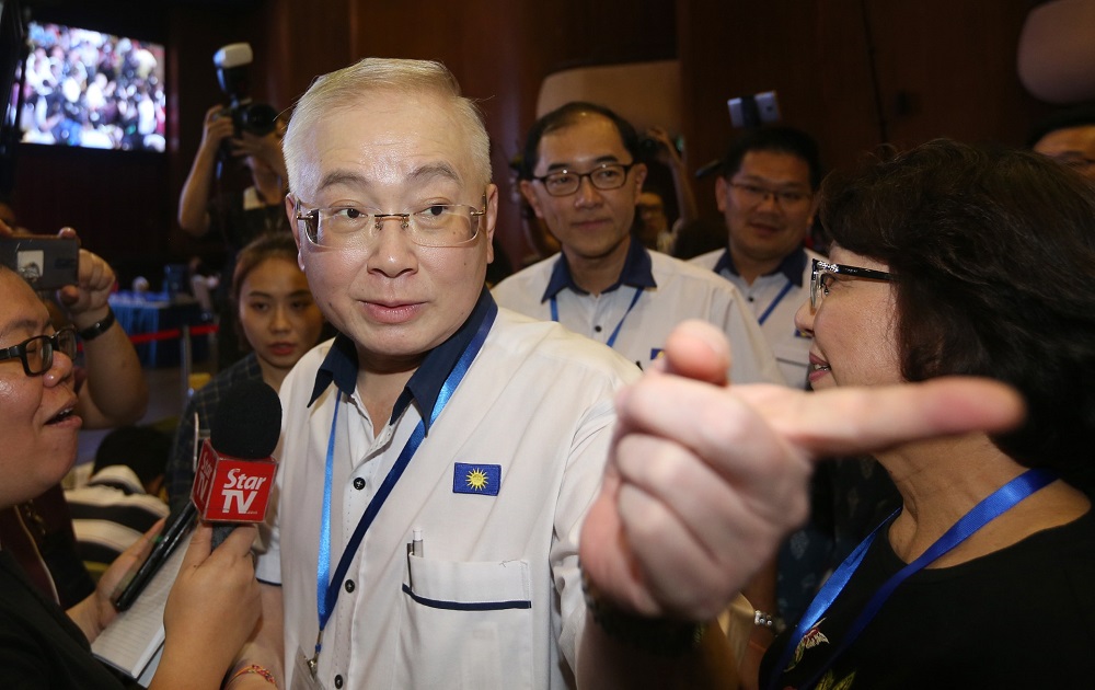 Newly elected MCA president, Datuk Seri Wee Ka Siong, at Wisma MCA in Kuala Lumpur November 4, 2018. u00e2u20acu201d Picture by Razak Ghazali