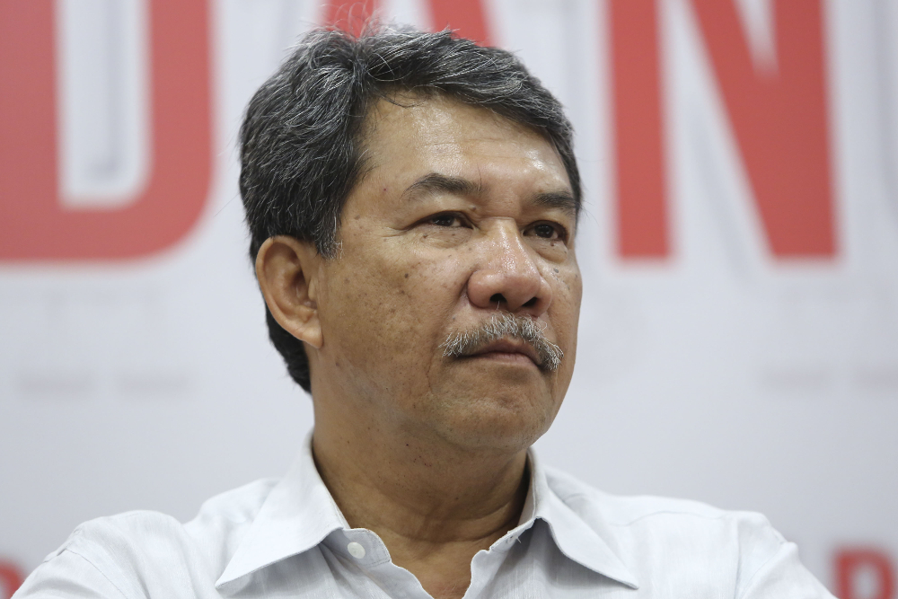 Umno deputy president Datuk Seri Mohamad Hasan is seen during a press conference at the party headquarters in Kuala Lumpur November 9, 2018. u00e2u20acu201d Picture by Yusof Mat Isa