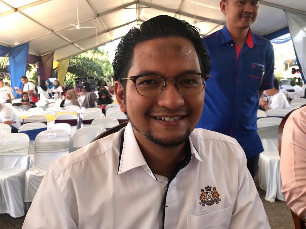 Johor DAP publicity secretary Sheikh Umar Bagharib Ali said he considered the G3 as a frustrated and opportunistic group that constantly politicised racial sentiments. u00e2u20acu201d Picture by Ben Tan