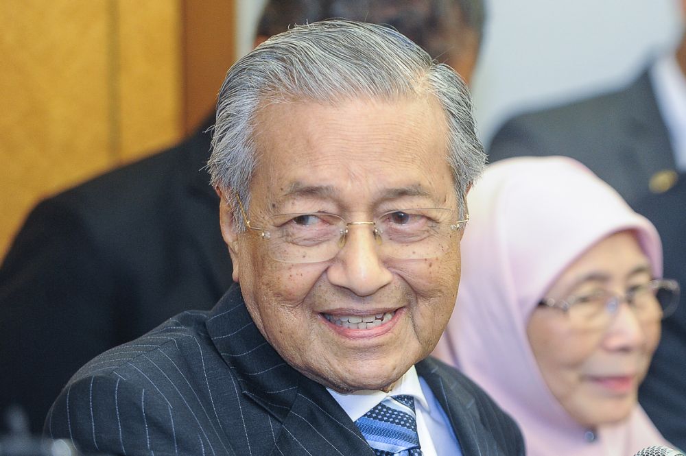Prime Minister Tun Dr Mahathir Mohamad speaks during a press conference after the tabling of Budget 2019 in Parliament November 2, 2018. u00e2u20acu201d Picture by Mukhriz Hazim