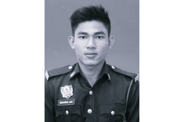 Muhammad Adib passed away around 9.41pm, about three weeks after being hospitalised over his injuries during the Seafield temple rioting. u00e2u20acu201d Picture via Twitter