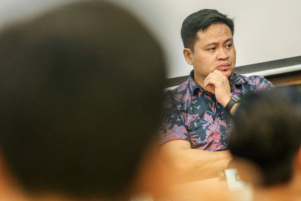 UKM associate professor and Malaysian Academic Movement (Gerak) member Faisal S. Hazis attends a forum in Kuala Lumpur December 27, 2018. u00e2u20acu201d Picture by Hari Anggara