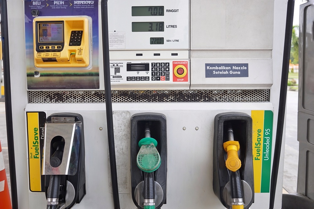 Generic picture of petrol pump at the petrol station taken December 27, 2018. u00e2u20acu201d Picture by Ahmad Zamzahuri  