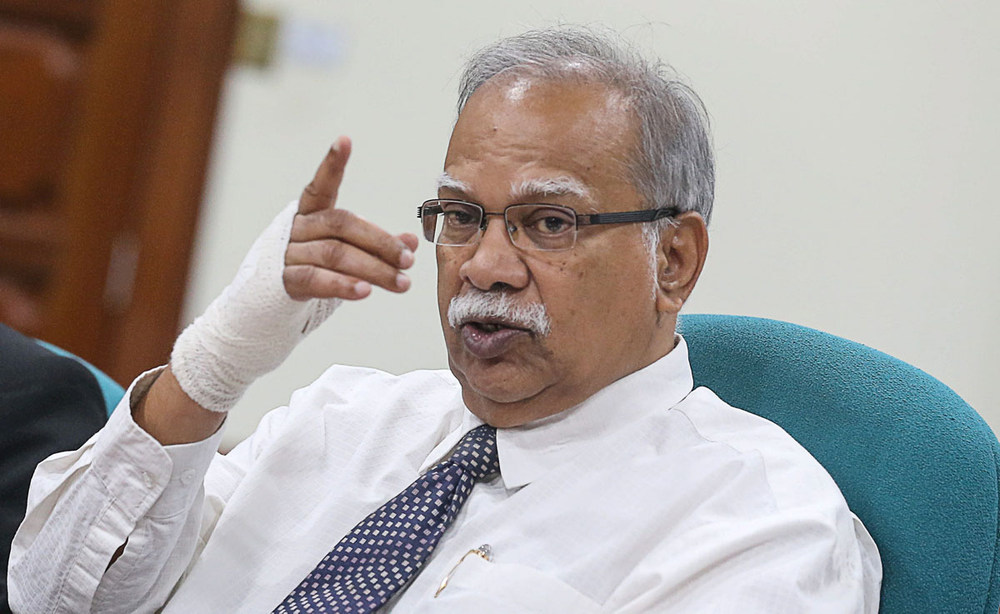 Penang Deputy Chief Minister P. Ramasamy during a press conference here at Komtar December 7, 2018. u00e2u20acu201d Picture by Sayuti Zainudin