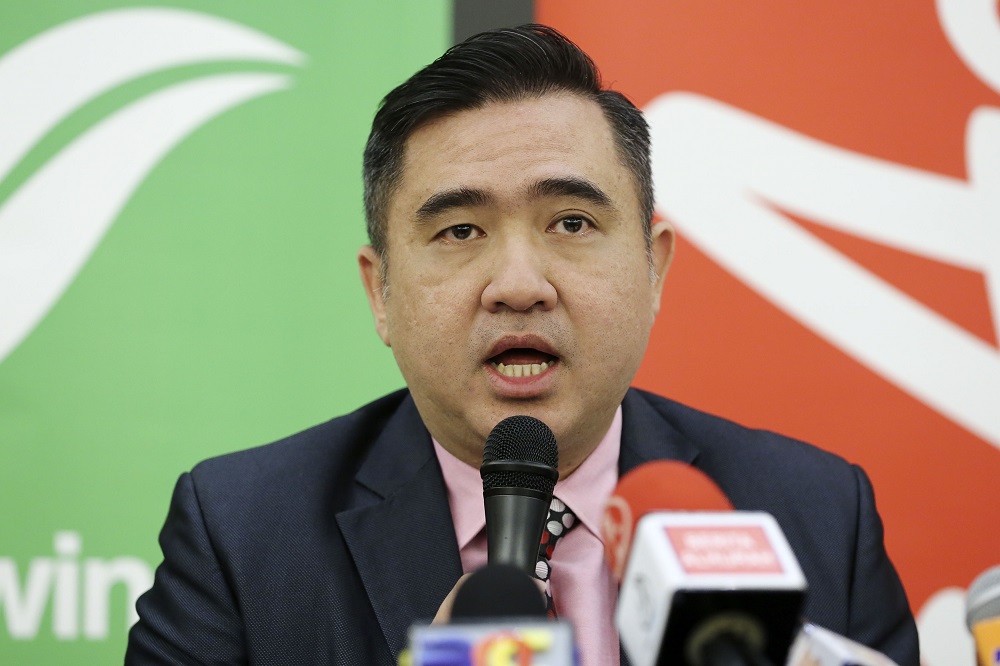 Transport Minister Anthony Loke at a press conference in Putrajaya January 4, 2018. u00e2u20acu201d Picture by Yusof Mat Isa