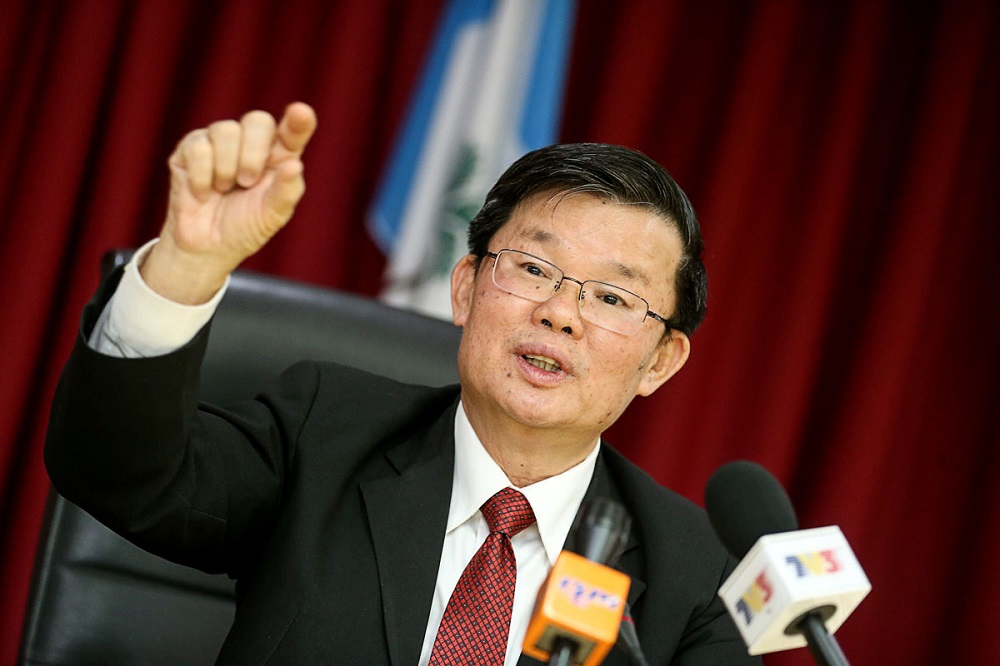Penang Chief Minister Chow Kon Yeow at a press conference in George Town January 9, 2019. u00e2u20acu201d Picture by Sayuti Zainudin
