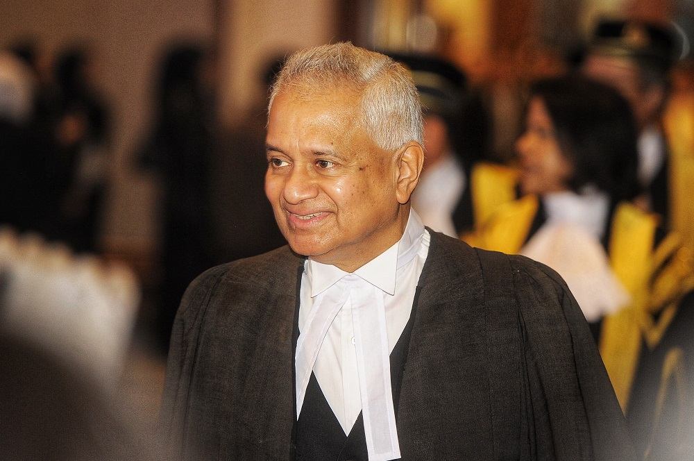 Attorney General Tommy Thomas at the opening of the legal year 2019 in Putrajaya January 11, 2019. u00e2u20acu201d Picture by Shafwan Zaidon