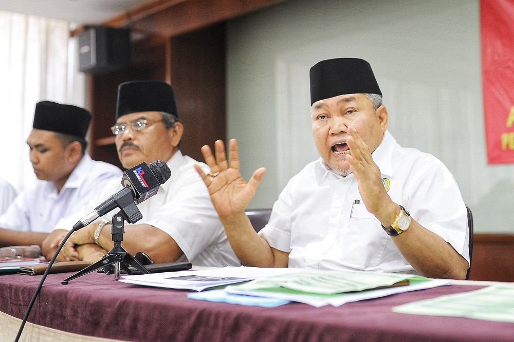 Perkasa president Datuk Ibrahim Ali at a press conference in Kuala Lumpur January 19, 2019 u00e2u20acu201d Picture by Shafwan Zaidon