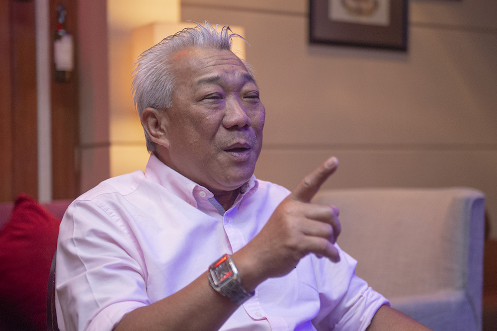 Kinabatangan MP Datuk Seri Bung Moktar Radin speaks to Malay Mail in Kuala Lumpur January 21, 2019. u00e2u20acu201d Picture by Mukhriz Hazim