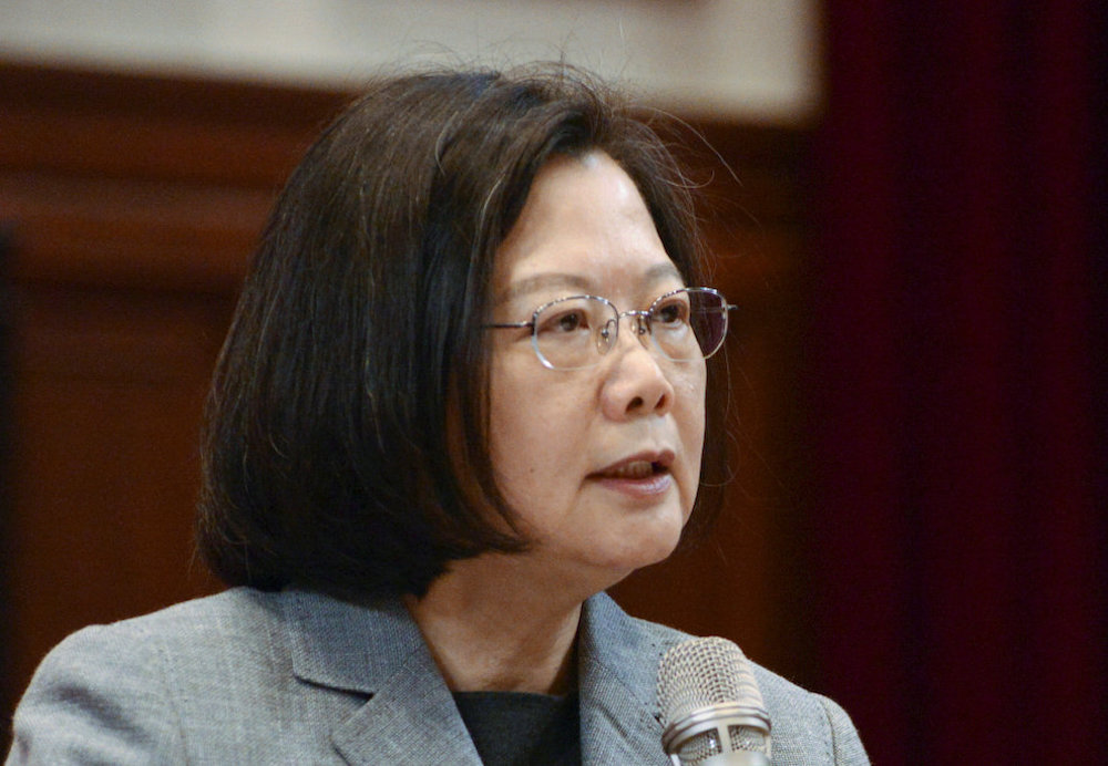 Taiwanu00e2u20acu2122s President Tsai Ing-wen speaks during the news conference in Taipei, Taiwan January 5, 2019. u00e2u20acu2022 Reuters picnn