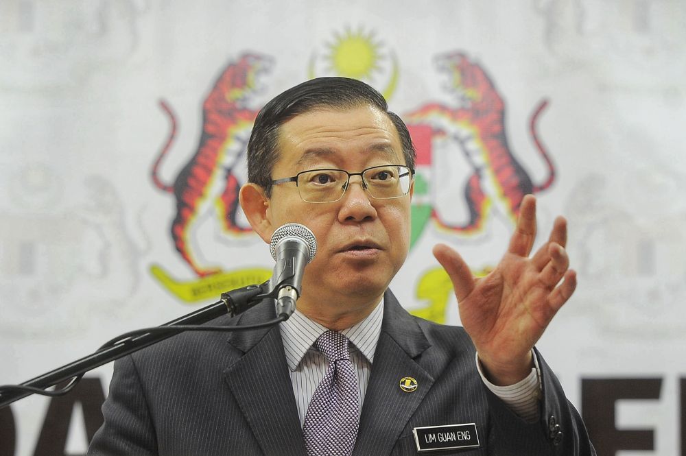 Finance Minister Lim Guan Eng speaks during a press conference in Putrajaya January 18, 2019. u00e2u20acu201d Picture by Shafwan Zaidon