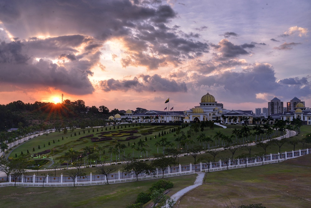 Istana Negara is seen at dusk in Kuala Lumpur January 23, 2019. u00e2u20acu201d Picture by Shafwan Zaidon