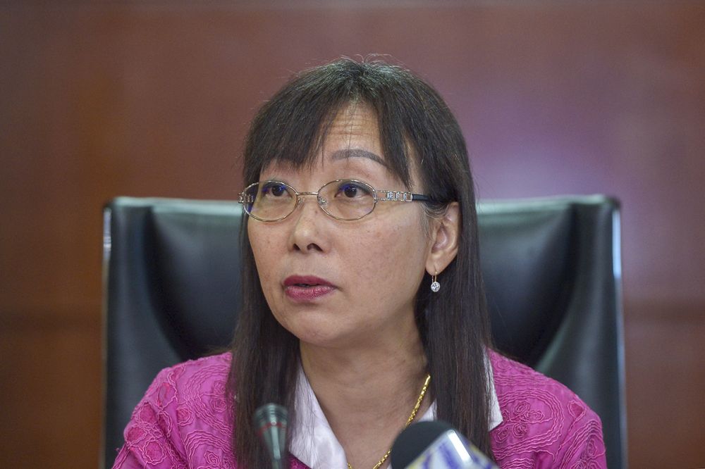 Primary Industries Minister Teresa Kok speaks during a press conference in Putrajaya January 28, 2019. u00e2u20acu201d Picture by Mukhriz Hazim