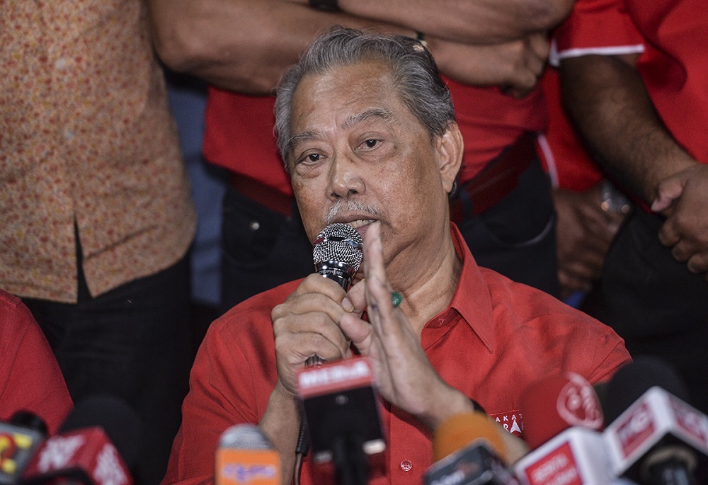 Parti Pribumi Bersatu Malaysia president Tan Sri Muhyiddin Yassin at a press conference in Semenyih February 9, 2019 u00e2u20acu201d Picture by Shafwan Zaidon