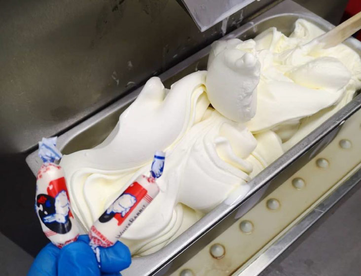 Inside Scoop 于28日推出大白兔奶糖口味雪糕。-摘自Inside Scoop脸书-