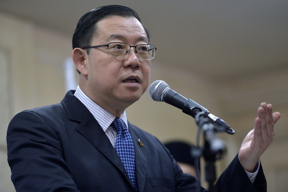 Finance Minister Lim Guan Eng speaks during a press conference in Putrajaya February 13, 2019. u00e2u20acu2022 Picture by Mukhriz Hazim