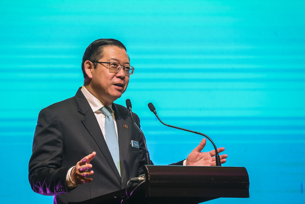 Finance Minister Lim Guan Eng speaks during a press conference at Sheraton Imperial Hotel in Kuala Lumpur March 13, 2019. u00e2u20acu201d Picture by Firdaus Latif