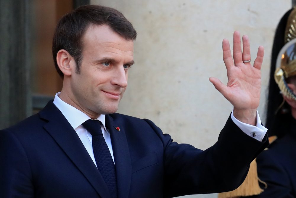 French President Emmanuel Macron waves after a meeting at the Elysee Palace in Paris February 27, 2019. u00e2u20acu201d Reuters pic