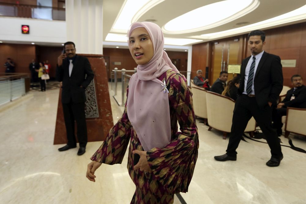 Permatang Pauh MP Nurul Izzah Anwar is pictured at Parliament in Kuala Lumpur March 26, 2019. u00e2u20acu201d Picture by Yusof Mat Isann