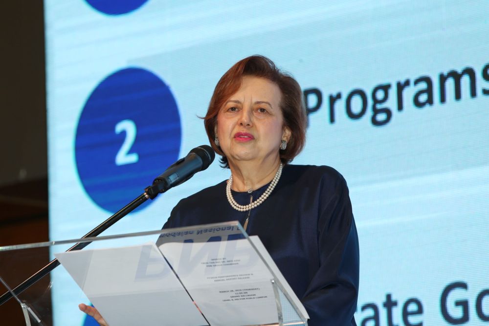 Tan Sri Dr Zeti Aziz speaks during a media briefing on PNB Groupu00e2u20acu2122s Financial Year 2018 performance at the Hilton Kuala Lumpur, March 28, 2019. u00e2u20acu201d Picture by Choo Choy May