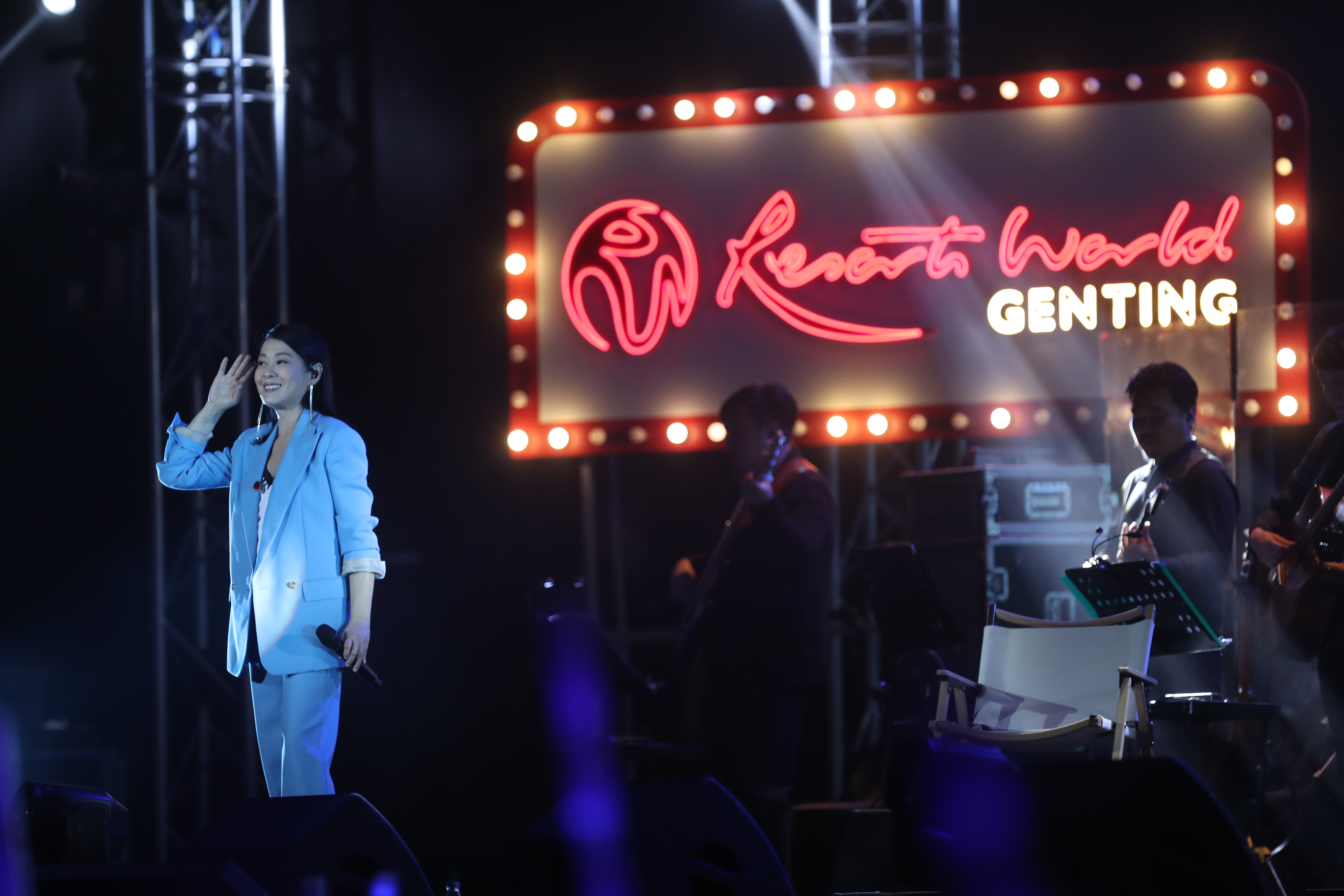 刘若英喜欢来马开唱，因为有轻松如度假的感觉。-云顶供图-