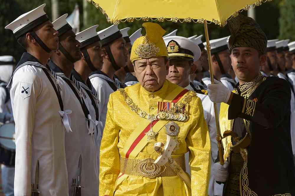 Sultan of Selangor Sultan Sharafuddin Idris Shah attends the 14th opening ceremony for the second term of Selangor State Assembly in Shah Alam March 18, 2019. u00e2u20acu2022 Picture by Mukhriz Hazim