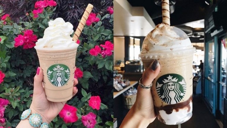星巴克几年前就推出了用脆笛酥来当吸管的创意。-摘自网络-