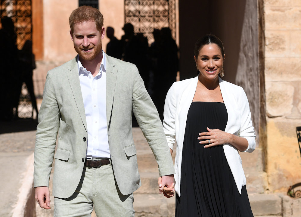 Britainu00e2u20acu2122s Meghan, Duchess of Sussex and Prince Harry the Duke of Sussex visit the Andalusian Gardens in Rabat, Morocco February 25, 2019. u00e2u20acu201d Reuters pic