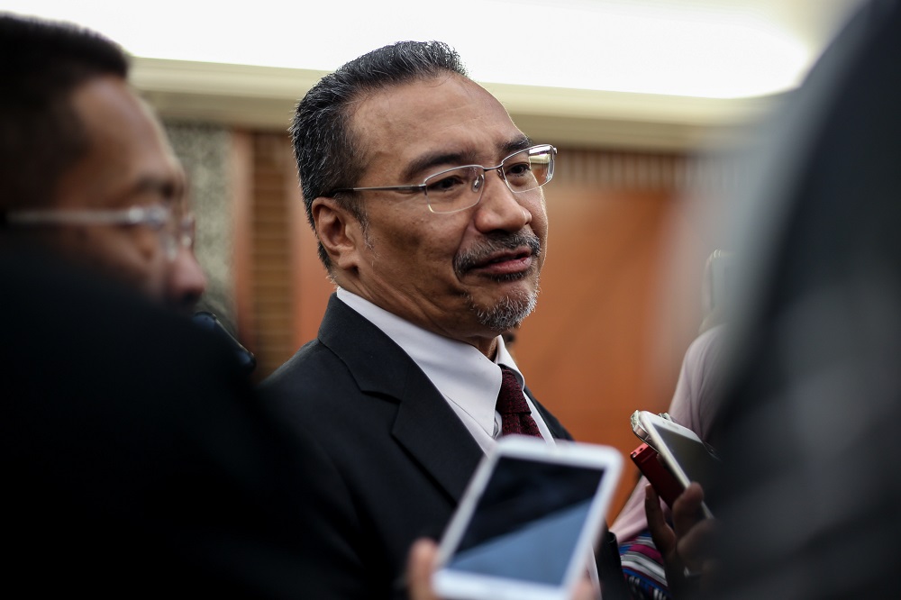 Sembrong MP Datuk Seri Hishammuddin Hussein arrives at Parliament in Kuala Lumpur April 2,2019.u00e2u20acu201d Picture by Ahmad Zamzahuri