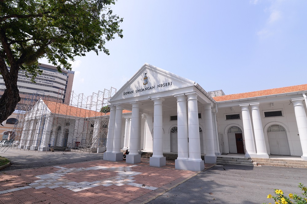 A general view of the Penang Legislative Assembly building in George Town April 25, 2019. u00e2u20acu201d Picture by Steven KE Ooi 