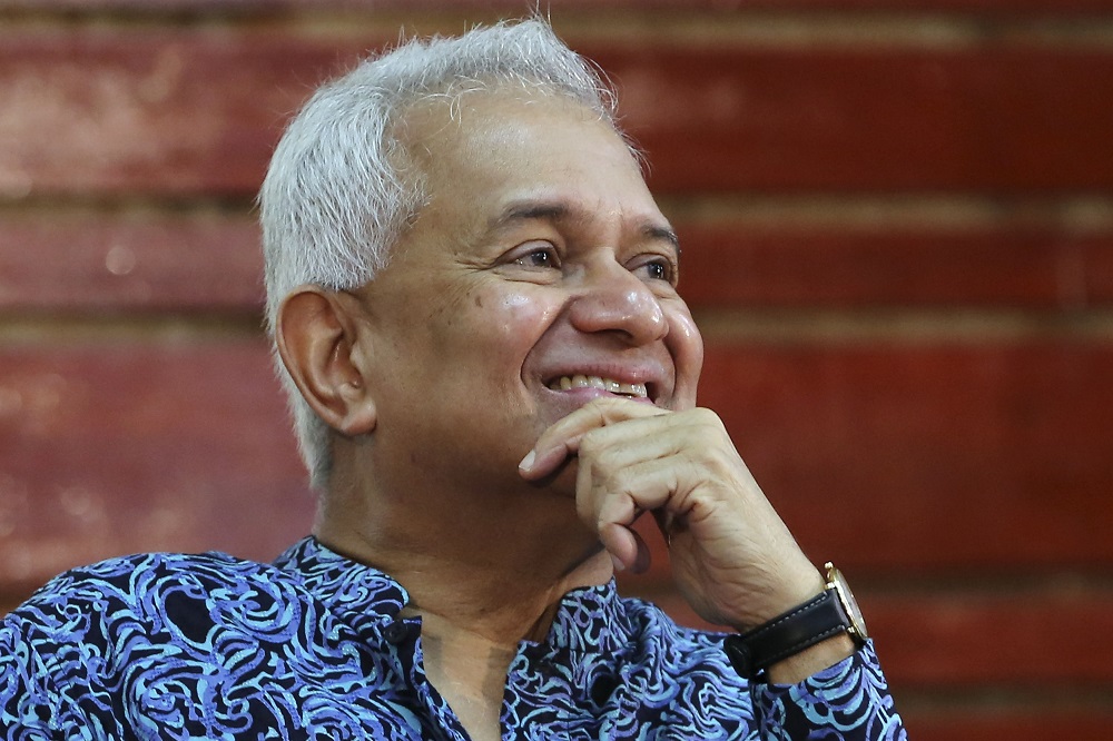 Attorney General Tommy Thomas at the u00e2u20acu02dcMalaysia and Rome Statuteu00e2u20acu2122 forum at Universiti Malaya in Kuala Lumpur April 27, 2019. u00e2u20acu201d Picture by Yusof Mat Isa