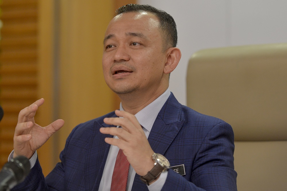 Education Minister Maszlee Malik speaks during a media interview in Putrajaya April 29, 2019. u00e2u20acu201d Picture by Mukhriz Hazim