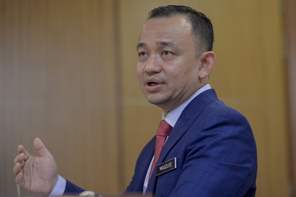 Education Minister Maszlee Malik speaks during a media interview in Putrajaya April 29, 2019. u00e2u20acu201d Picture by Mukhriz Hazim