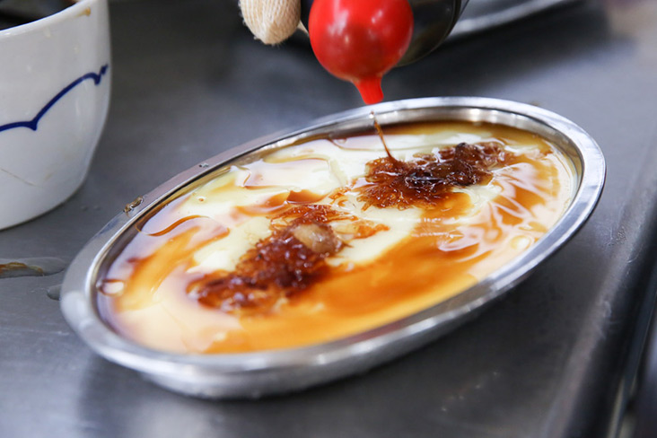 滑嫩入口即化的蒸水蛋。-Choo Choy May摄-