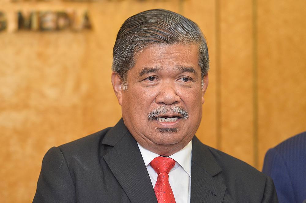 Minister of Defence, Mohamad Sabu speaks during press conference at Parliament on April 11, 2019. u00e2u20acu201d Picture by Miera Zulyana