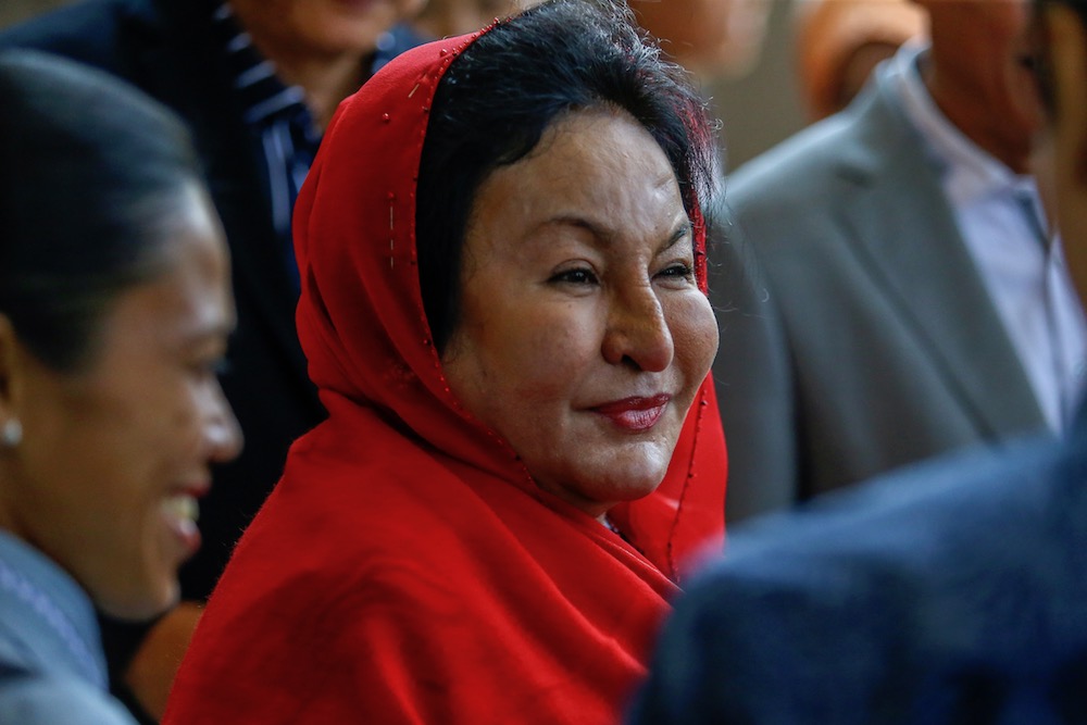 Datin Seri Rosmah Mansor arrives at the Kuala Lumpur Court Complex April 23, 2019. u00e2u20acu201d Picture by Hari Anggara