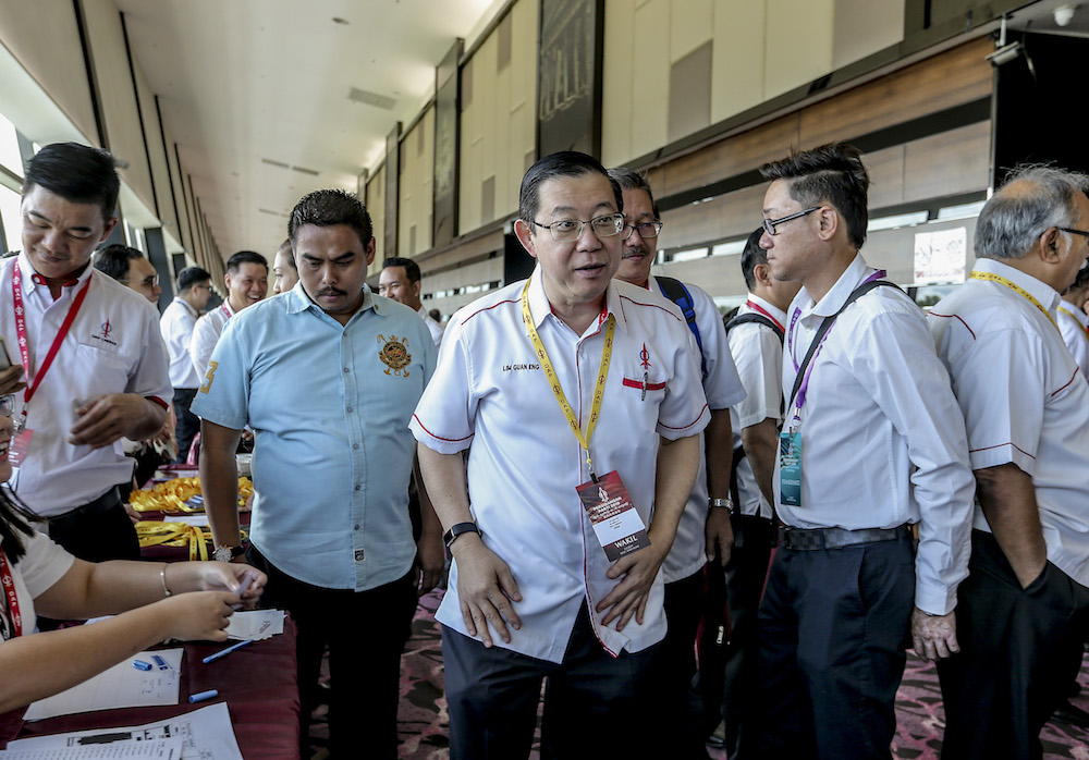 DAP secretary-general Lim Guan Eng attends the 2019 DAP National Conference in Shah Alam May 5, 2019. u00e2u20acu201d Picture by Firdaus Latif