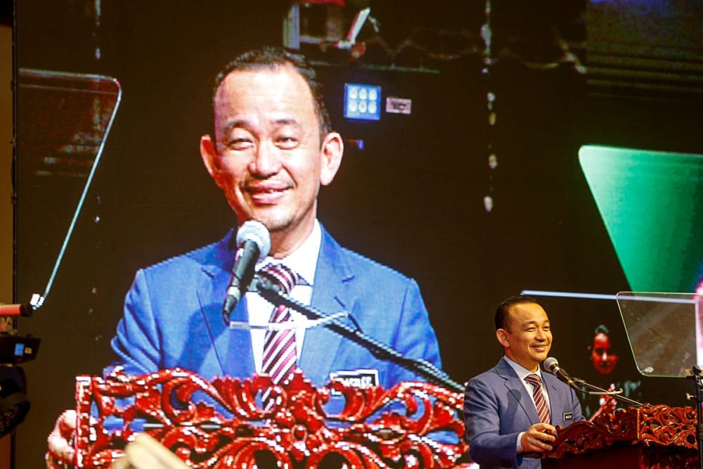 Education Minister Maszlee Malik speaks during the National Teacheru00e2u20acu2122s Day Celebration at Spice Arena in George Town May 16, 2019. u00e2u20acu201d Picture by Sayuti Zainudin