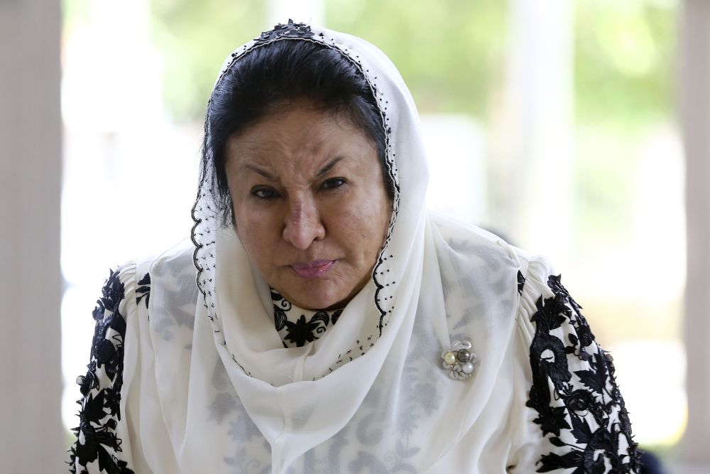 Datin Seri Rosmah Mansor arrives at the Kuala Lumpur Court Complex May 10, 2019. u00e2u20acu201d Picture by Yusof Mat Isa