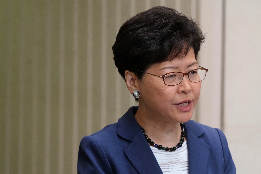 Hong Kong Chief Executive Carrie Lam attends a news conference in Hong Kong, China June 10, 2019. u00e2u20acu201d Reuters pic