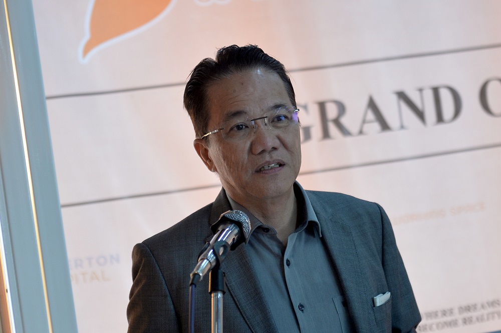 Minister in the Prime Ministeru00e2u20acu2122s Department Datuk Liew Vui Keong speaks at the launching of Unicorn Hub co-working space in Petaling Jaya June 29, 2019.  u00e2u20acu201d Picture by Mukhriz Hazim