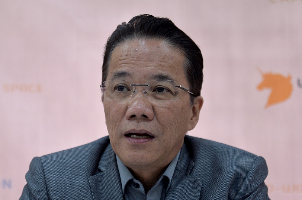 Minister in the Prime Ministeru00e2u20acu2122s Department Datuk Liew Vui Keong speaks to the press in Petaling Jaya June 29, 2019. u00e2u20acu201d Picture by Mukhriz Hazim