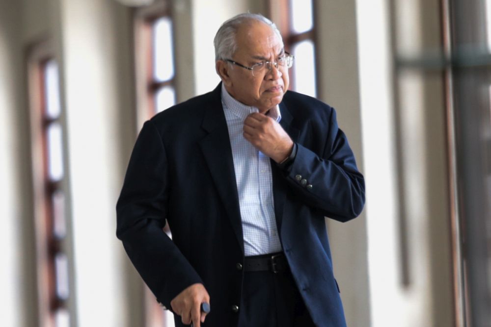 Ex-SRC International director Datuk Suboh Md Yassin is pictured at the Kuala Lumpur Court Complex June 11, 2019. u00e2u20acu201d Picture by Ahmad Zamzahuri