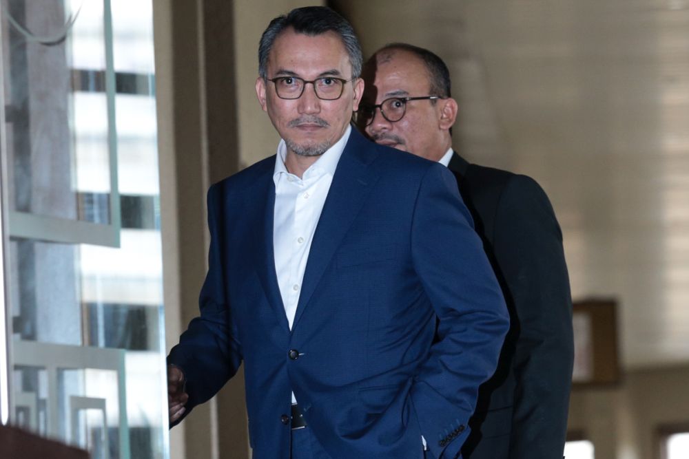 Ex-SRC International director Tan Sri Ismee Ismail is pictured at the Kuala Lumpur Court Complex June 11, 2019. u00e2u20acu201d Picture by Ahmad Zamzahuri